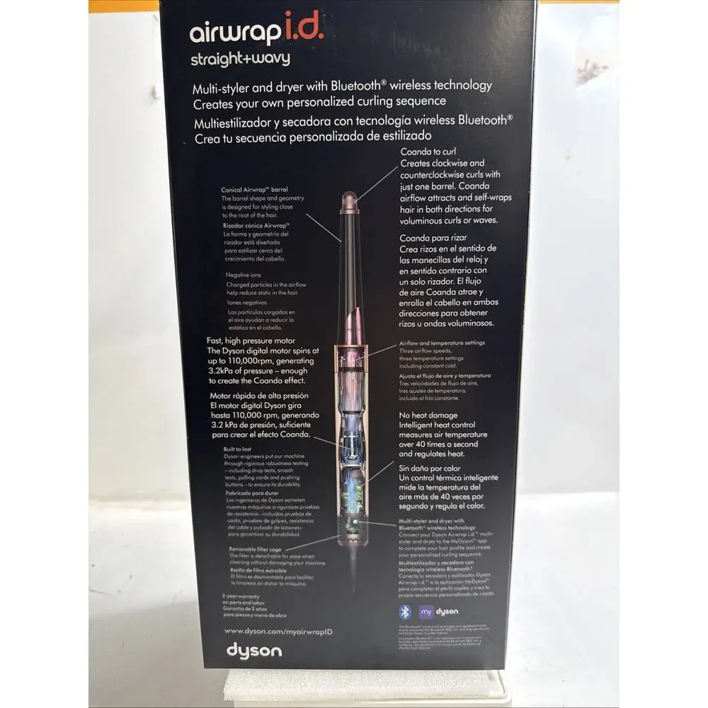 Dyson Airwrap i.d.™ Multi-Styler, Allure Winner, Bluetooth Connected- Sealed